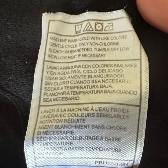 Puma Black Tee with White Logo - Picture 6 of 6